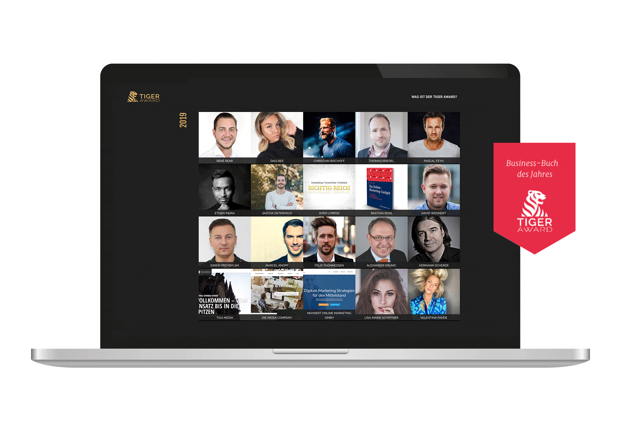Tiger Award Online Marketing Buch